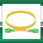 SC-SC-APC Duplex LSZH Fiber Patch Cord Single mode - Image 2