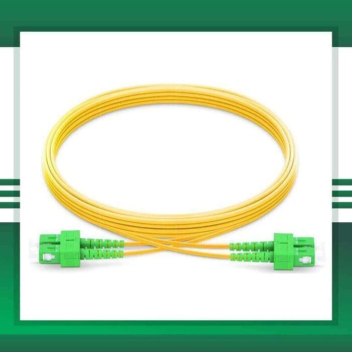 SC-SC-APC Duplex LSZH Fiber Patch Cord Single mode - Image 2