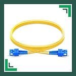 SC to SC Duplex patch cord upc Fiber Optic Single mode LSZH - Image 3