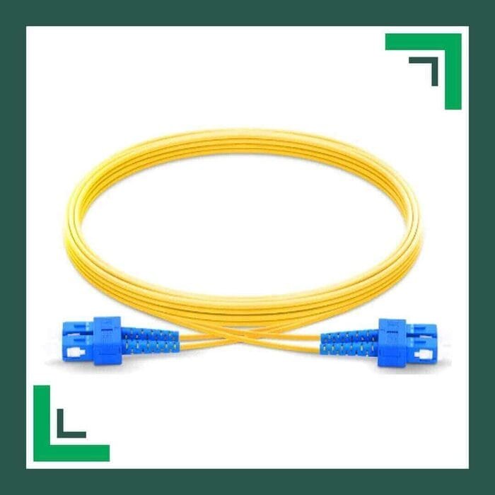 SC to SC Duplex patch cord upc Fiber Optic Single mode LSZH - Image 3