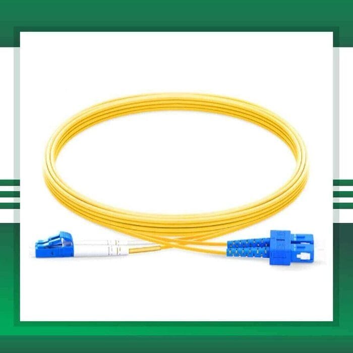 sc to lc patch cord single mode Fiber Optic Patch Cord Duplex LSZH - Image 2