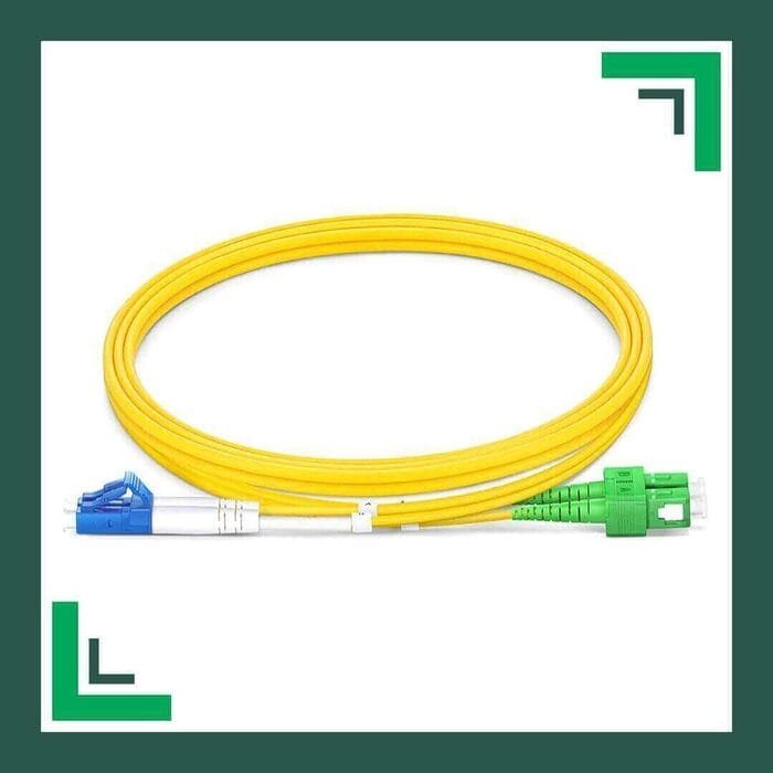 sc apc to lc upc Fiber Patch Cord Single mode Duplex LSZH - Image 3