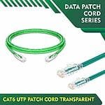 ethernet patch cable 0.15m cat6 utp 23awg PVC