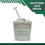 floor box keystone jack cat6 UTP Toolless floor Mounted - Image 2