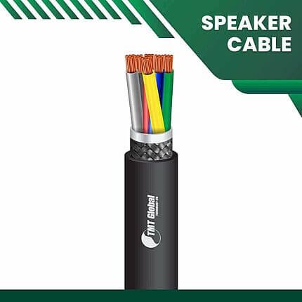6 core Speaker Cable shielded Braided Outd 1.5mm 305m